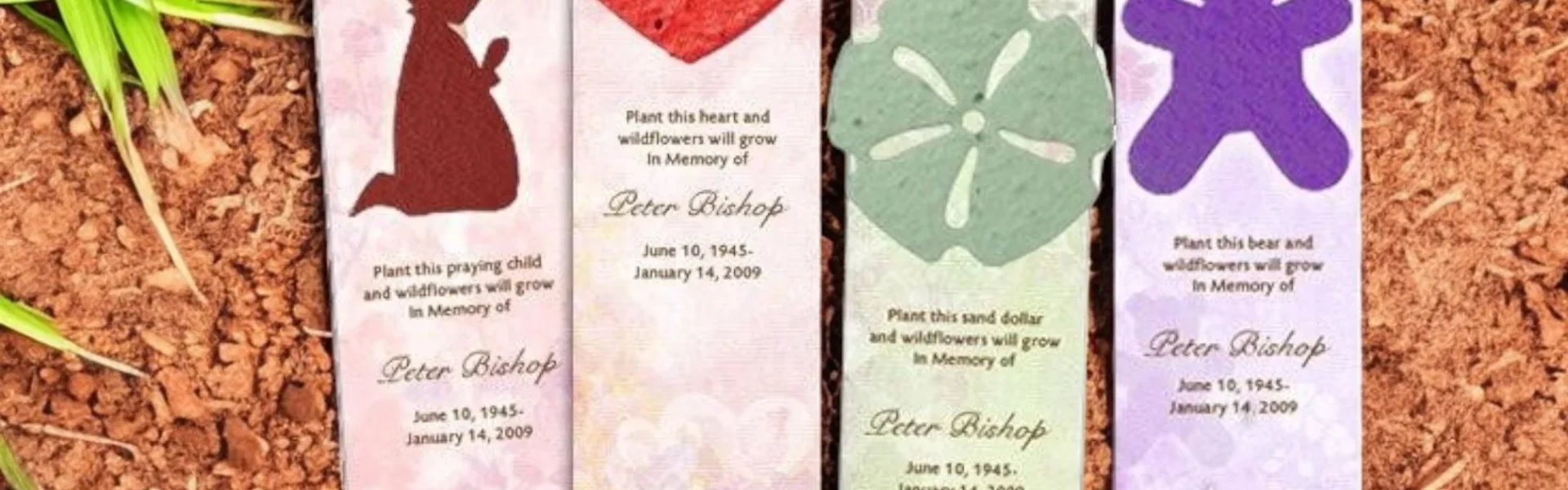 A Heartfelt Memento Finding Comfort in Funeral Bookmarks