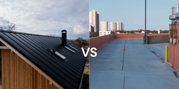 Choosing Between a Flat Roof vs Pitched Roof for Your Property