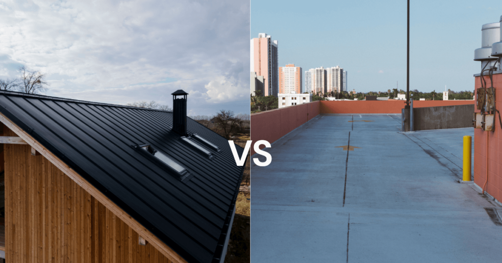 Choosing Between a Flat Roof vs Pitched Roof for Your Property
