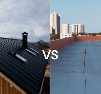 Choosing Between a Flat Roof vs Pitched Roof for Your Property